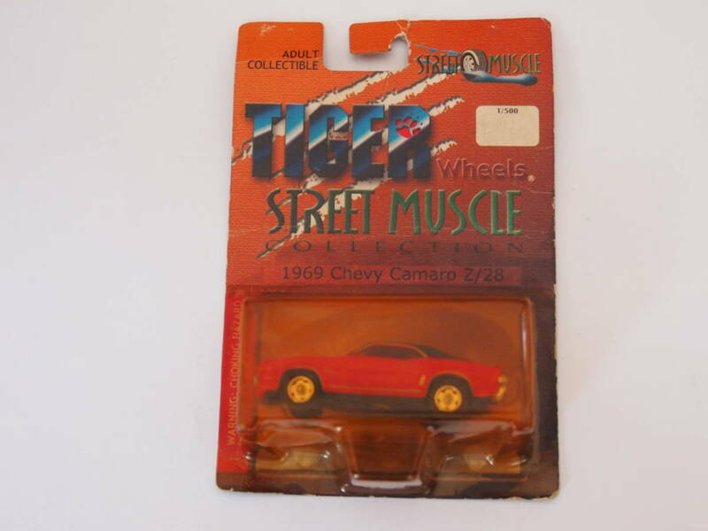 TIGER Wheels STREET MUSCLE COLLECTION 1969 Chevy Camaro RS Z/28 (Red)