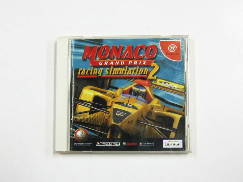 DC ドリームキャスト MONACO GRAND PRIX racing simulation 2 SEGA Dreamcast