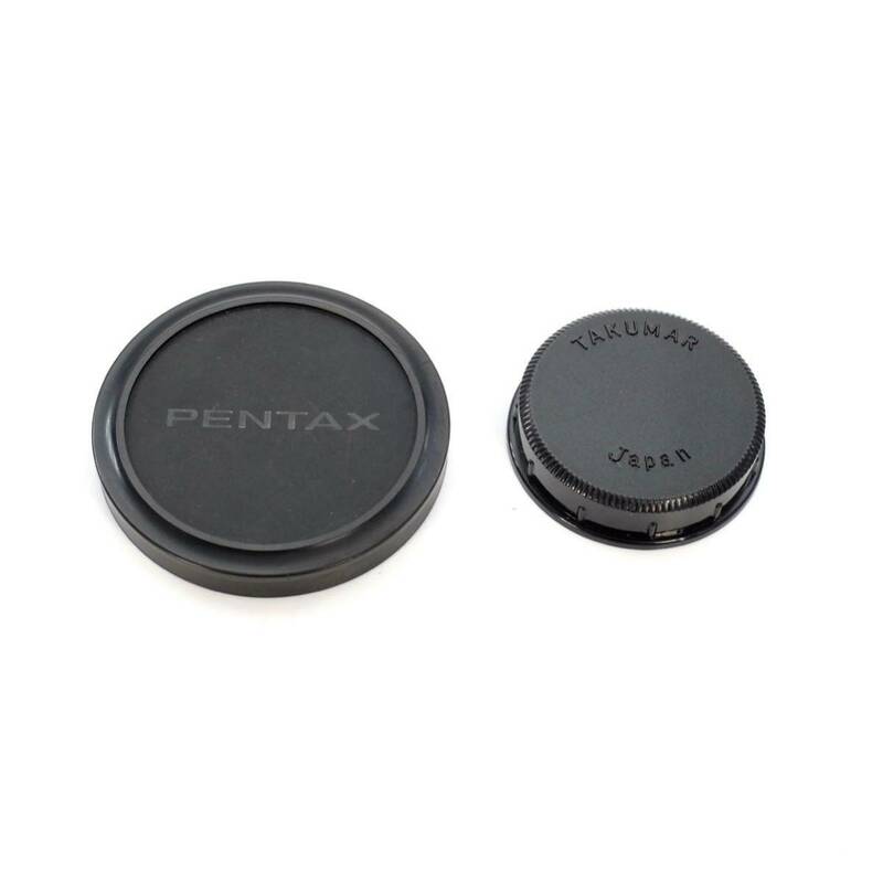 PENTAX ペンタックス　60mm レンズフロントキャップ・TAKUMAR M42 マウント　レンズリアキャップ