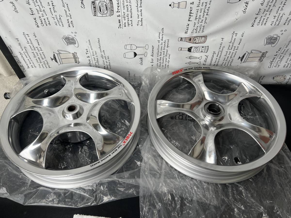 W2014　POWER　TheBestRacingWheel　バイク？用ホイール　J14XMT2.50　2点セット