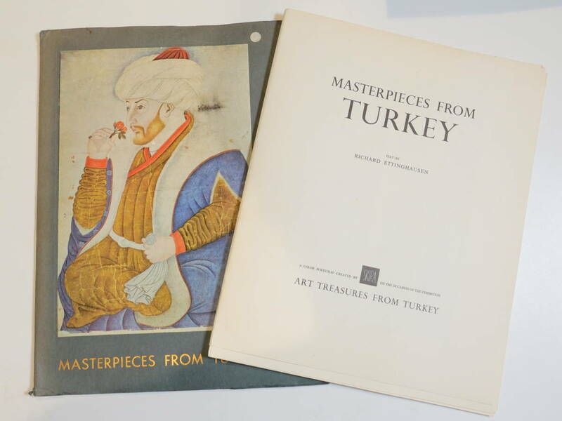 印刷物★MASTERPIECES FROM TURKEY SKIRA RICHARD ETTINGHAUSEN トルコ 重要美術品 245×318mm