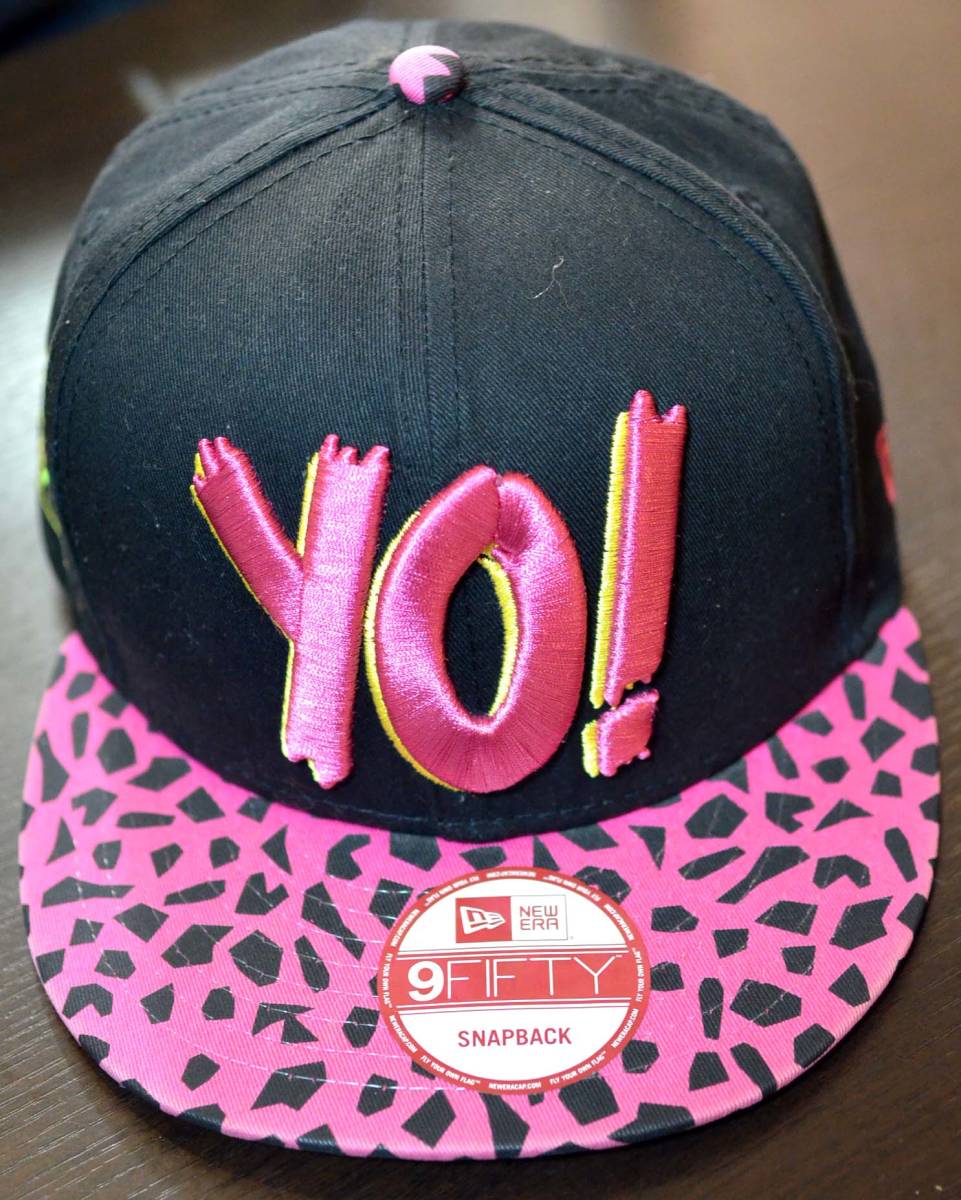 v81/NEW ERA 9FIFTYキャップ YO！RAPS コラボ 美品