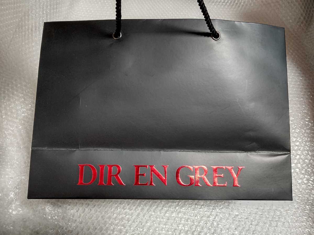 DIR EN GREY 紙バッグ ショッパー バッグ 3枚 /検 sukekiyo 京 薫 タオル Tシャツ ステッカー 19990120 PSYCHONNECT PHALARIS