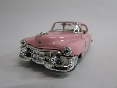 KINSMART ダイキャストミニカー 1953 Cadillac Series 62 Coupe 1/43 キャデラック ピンク