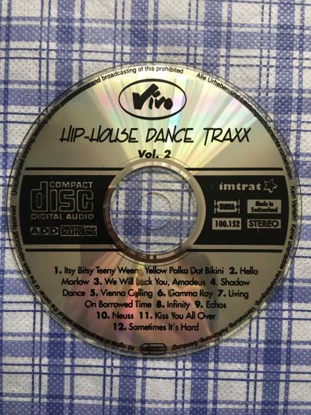 ■HIP HOUSE DANCE TRAXX Vol.2(輸入盤) CDのみ