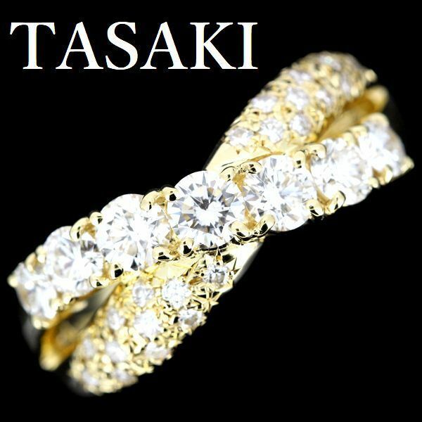 田崎真珠 TASAKI ダイヤモンド 1.07ct リング K18