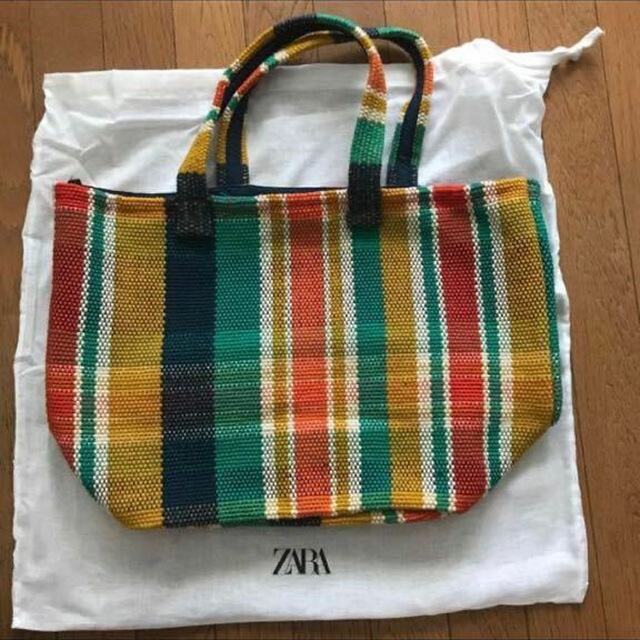 新品　ZARA トートバッグ