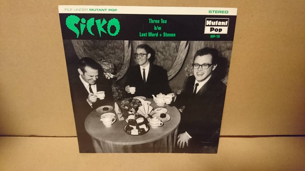 【メロコア 7inch】Sicko / Three Tea / Last Word / Steven MP-18