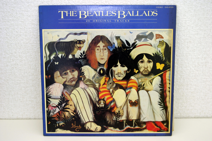 THE BEATLES/ビートルズ 【BALLADS】 LP レコード 国内盤 EAS-91006 東芝EMI