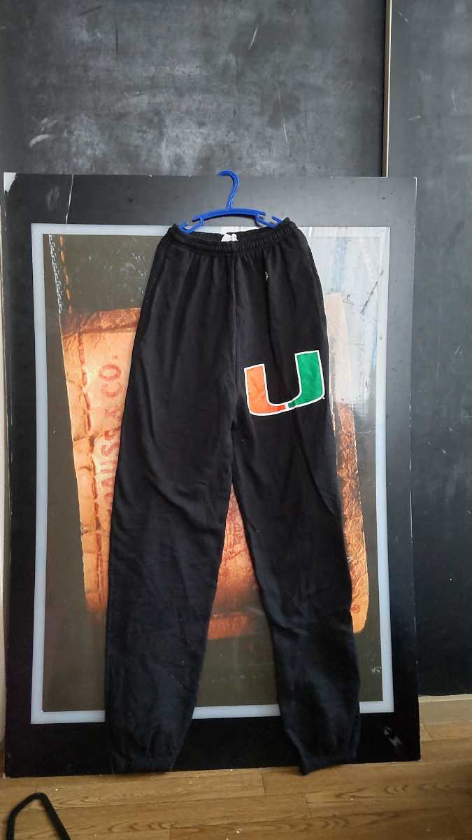 US古着 Champion マイアミハリケーンズ フットボール パンツ