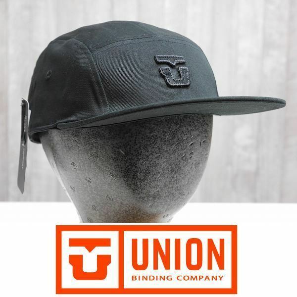 【新品】22 UNION x COAL 5 PANEL HAT - BLACK/BLACK 正規品 キャップ 帽子 ユニオン バインディング コール