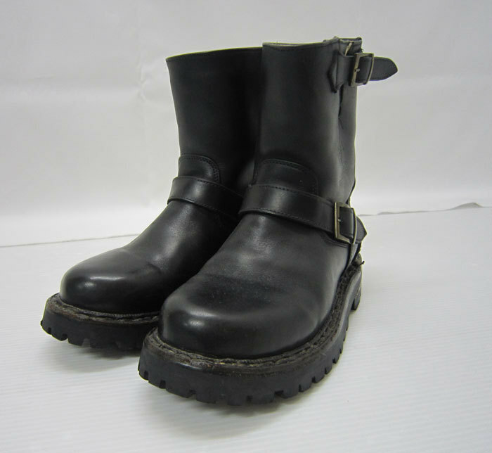 MATADEROS by EL RESERO エルレセロ マタデロス エンジニアブーツ 黒 26.0cm相当 レザーブーツ leather engineer boots