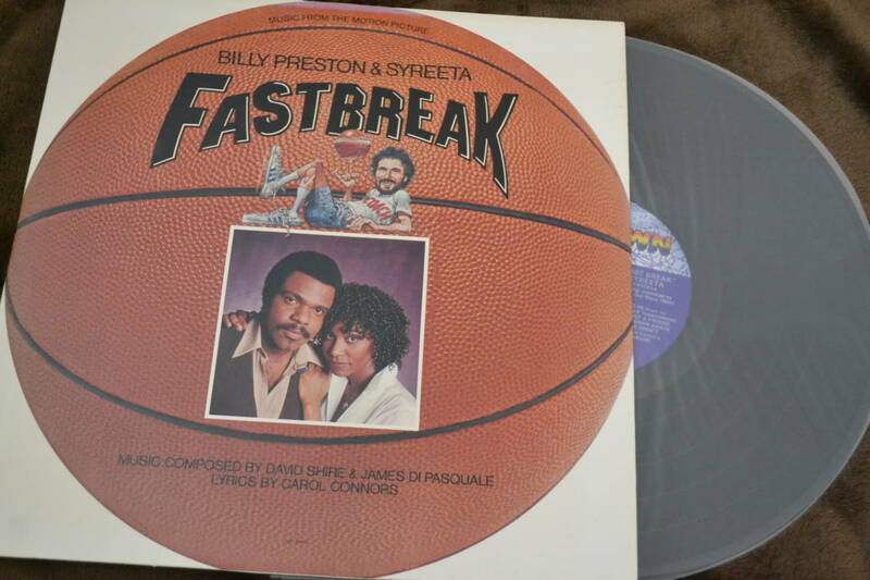 12(LP) FAST BREAK Billy Preston & Syreeta USオリジナルサントラ モータウンレコード　美品