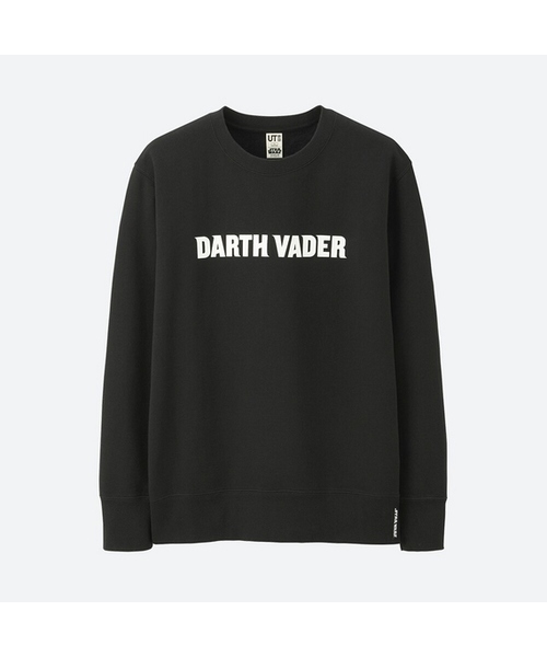 黒M UT×STAR WARS『ローグ・ワン/スター・ウォーズ・ストーリー』スウェットシャツ ブラック トレーナー ダース・ベイダー UNIQLOユニクロ