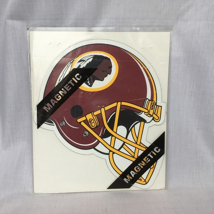 NFL ワシントン レッドスキンズ REDSKINS マグネット エンブレム 3551