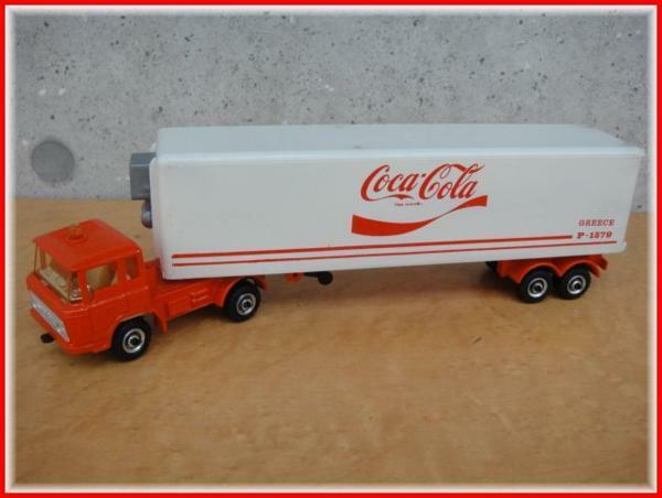 当時物 ギリシャ製 ＥＡＡＡΣ社製 1980年代 コカ・コーラ ミニカー デリバリートラック Ｐ－７８　Ｐ－１２７８ ビンテージ 昭和レトロ