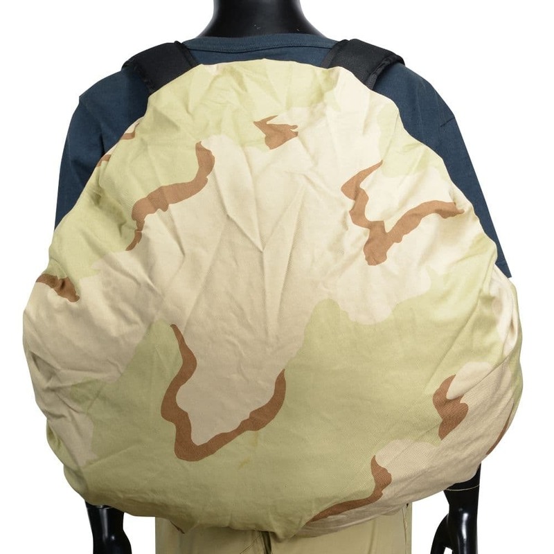 米軍放出品 バックパックカバー ALICEパック用 ラージ 3Cデザートカモ スペアタイヤカバー アメリカ軍 アリスパック 雨具
