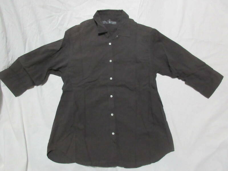◆良品計画 レディース 　七分袖シャツ　綿100％　XLサイズ　洋服