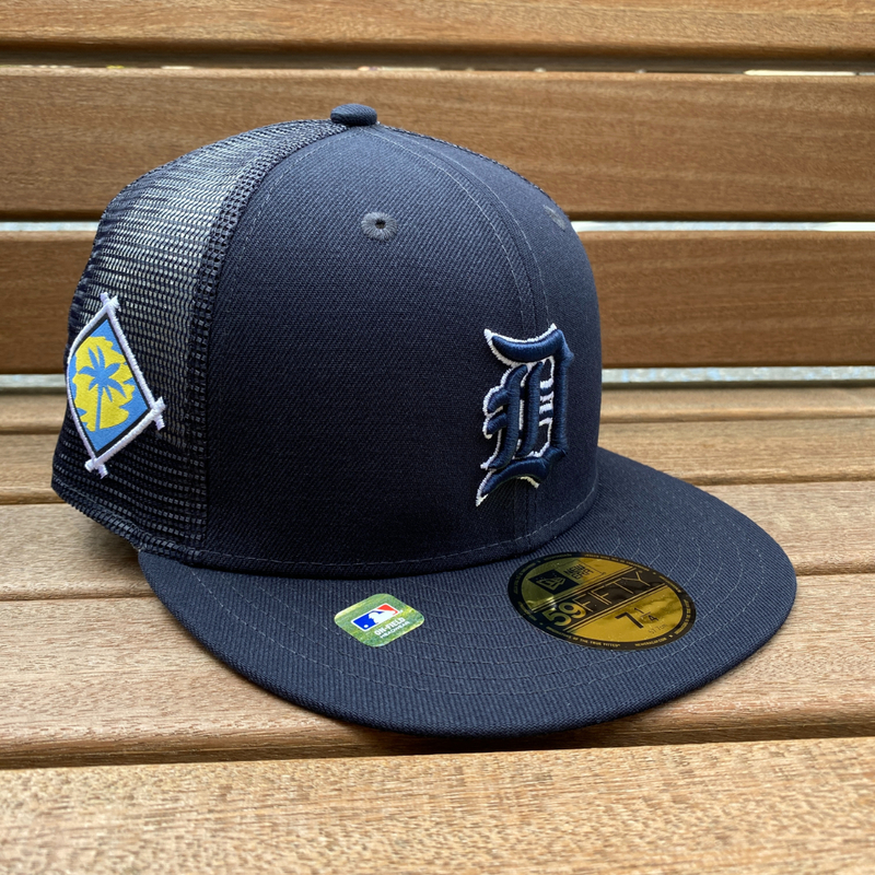 USA正規品 【7.3/8】 限定 NEWERA ニューエラ 59FIFTY スプリングトレーニング メッシュキャップ SPRING TRAINING タイガース Tigers 紺