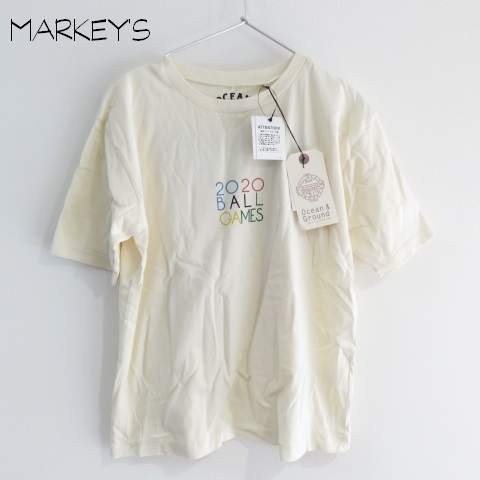 新品 MARKEY'S マーキーズ　大人　Tシャツ　OCEAN GROUND　サイズ１６０