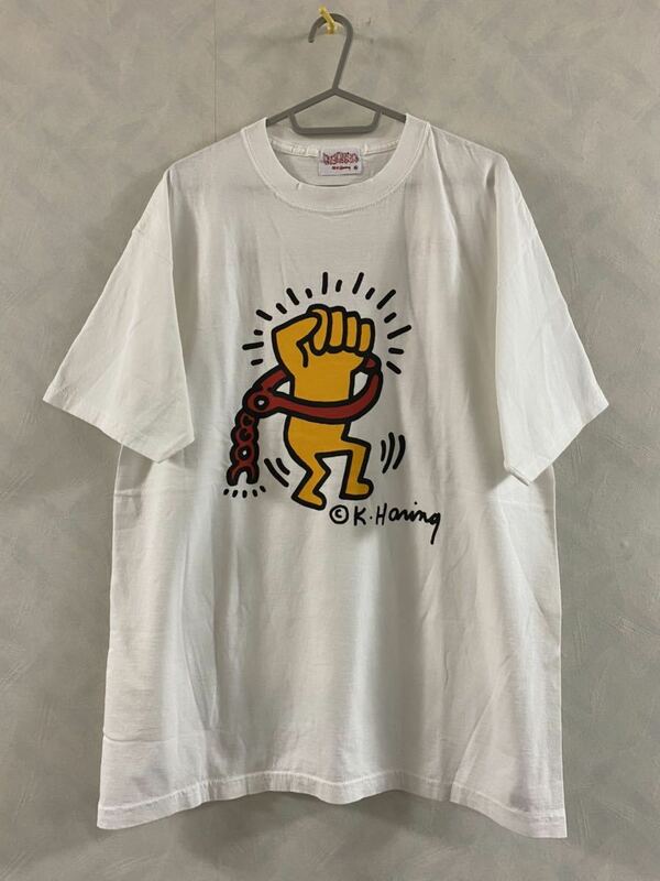 未使用品 TIBETAN FREEDOM CONCERT 2003 Tシャツ サイズXL Keith Haring BEASTIE BOYS 忌野清志郎 MO'SOME TONEBENDER ナワン・ケチョ RIZE