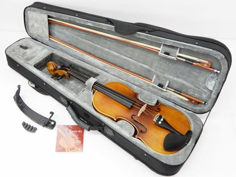 ◆Hallstatt ハルシュタット ヴァイオリン V-12 弓2本付き ケース付 弦楽器 クラシック