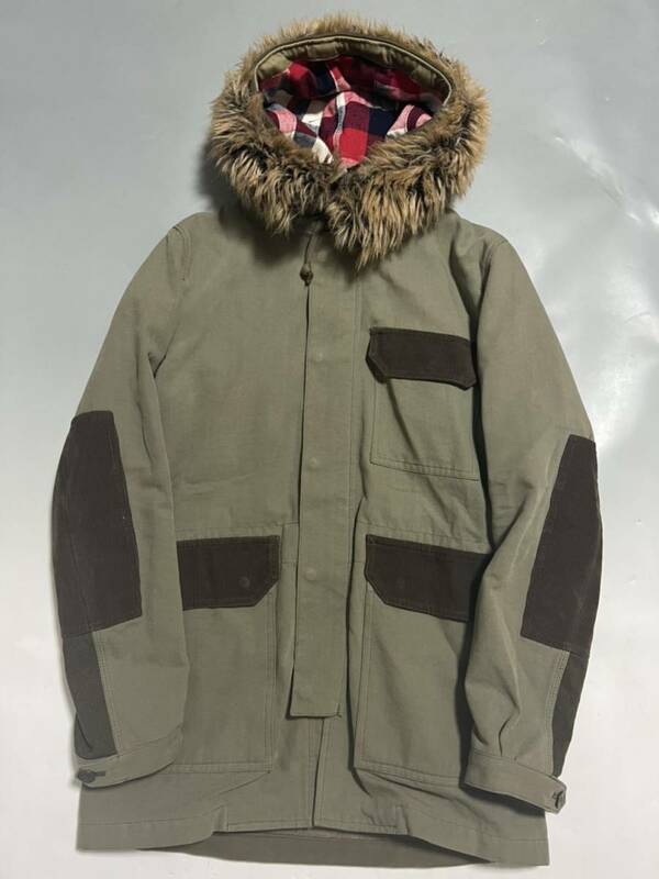 AD2011 eye JUNYA WATANABE COMME des GARCONS アイ ジュンヤ ワタナベ コムデギャルソン 再構築 モッズコート カーキ S