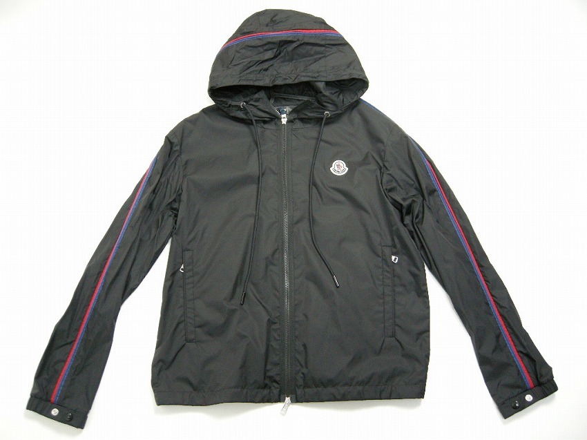 サイズ5(男性3XL-4XL相当)■新品 本物■モンクレール/HATTAB/ナイロンジャケット/ナイロンパーカー/ウインドブレーカー/メンズ/MONCLER/黒