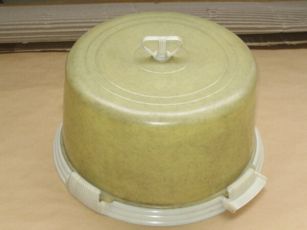アメリカ　　アンティーク　　ケーキドーム　　シフォンケーキ