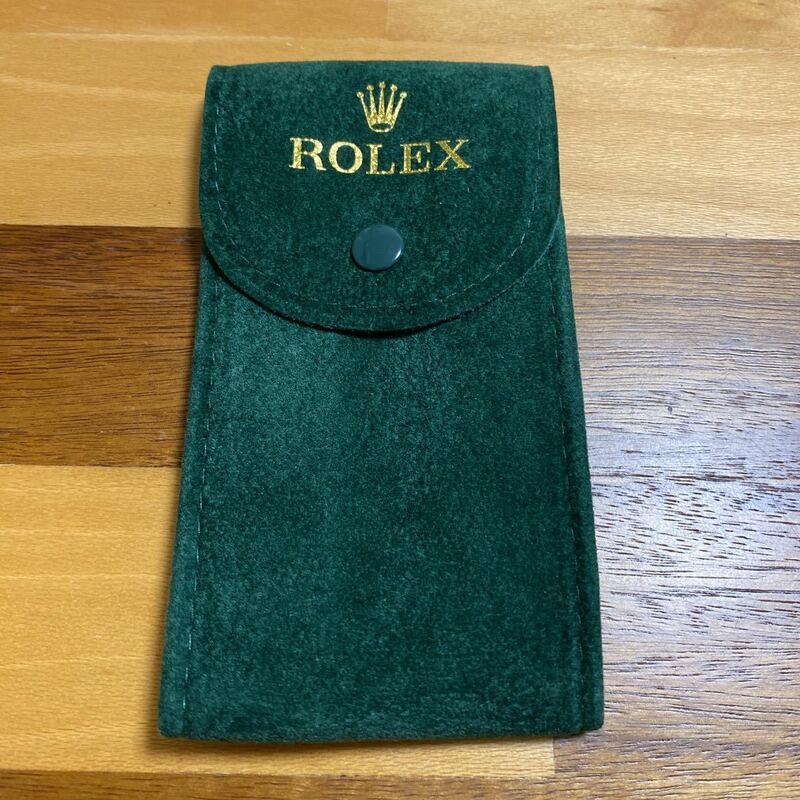 【希少必見】ロレックス 時計収納袋 Rolex ②