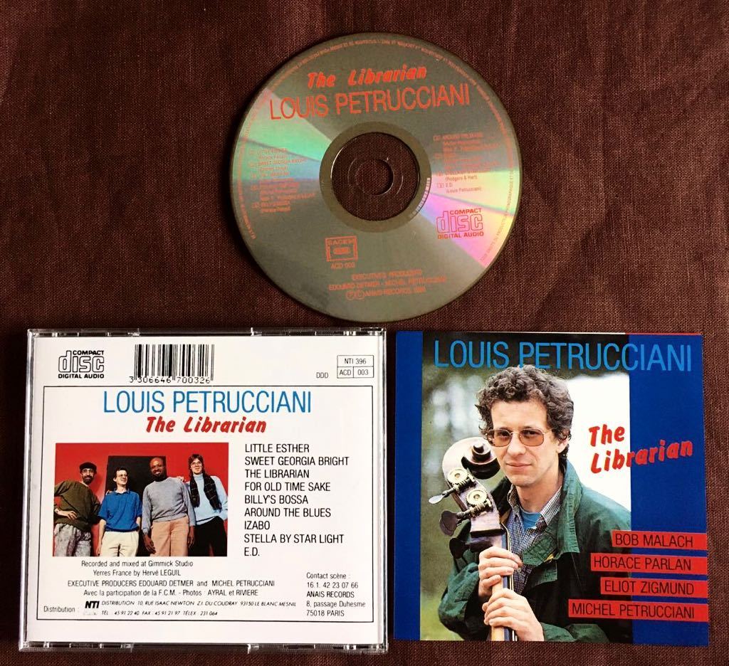 ルイス・ペトルチアーニ/ホレス・パーラン/ボブ・マラッカ/エリオット・ジグムンド/ミシェル・ペトルチアーニ/サックス&ピアノ・トリオ1990
