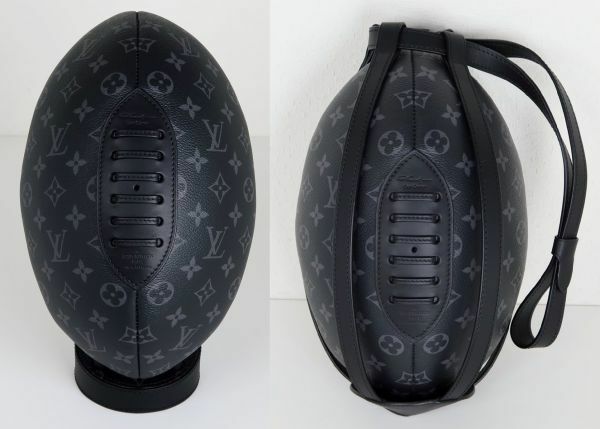 日本限定 Limited 112 LOUIS VUITTON ルイヴィトン Rugby Ball ラグビーボール Monogram Eclipse モノグラム エクリプス Dun Carter b5005