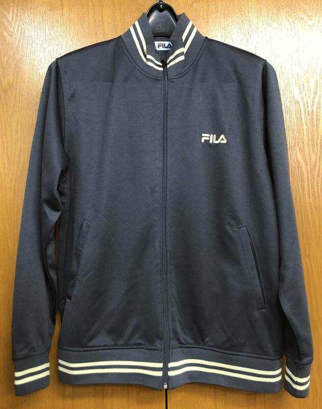 メンズ★FILA★ジャンパー　L　グレー　中古品