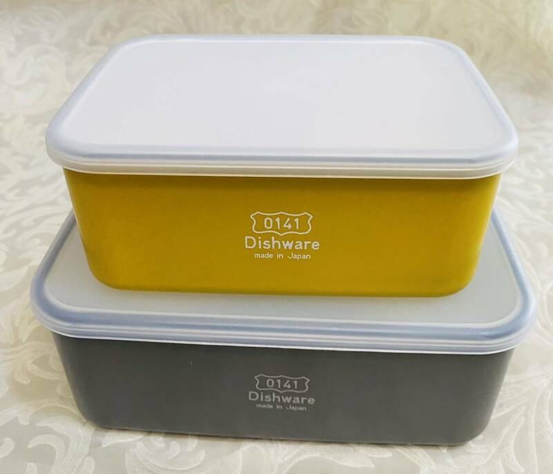 ランチボックス　弁当箱　大小２個　Sabu サブヒロモリ　日本製　電子レンジ対応　食洗機対応　抗菌　バクテキラー配合　保存容器