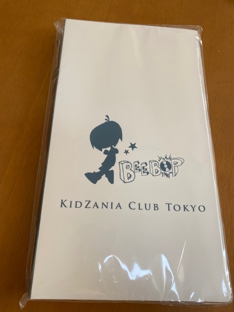キッザニアクラブ東京　CD DVD入れ　ケース　ファイル　白　新品未使用