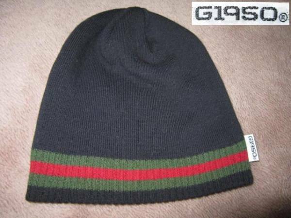日本製 G1950 Gallery1950 ニット帽 黒 ニットキャップ 帽子 ギャラリー1950 ギャラリーナインティーフィフティ