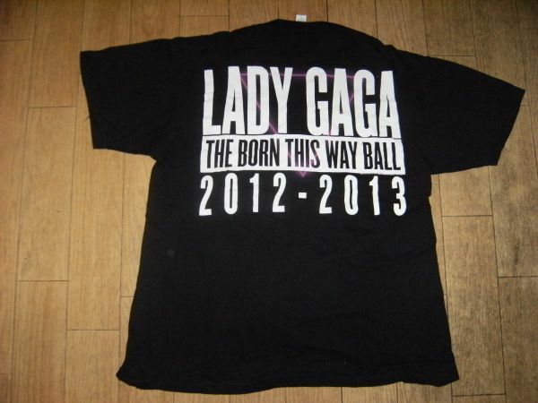 LADY GAGA レディーガガ Tシャツ★コンサートツアー 2012-2013 THE BORN THIS WAY BALL