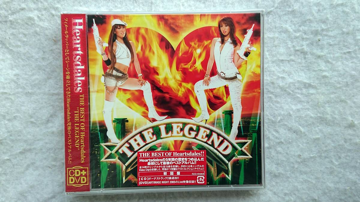 HEARTSDALES　 THE LEGEND 初回盤 DVD付