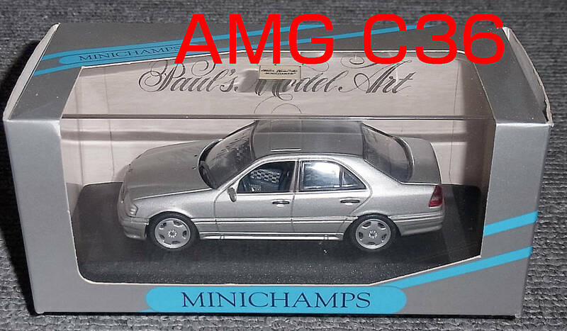 1/43 メルセデス ベンツ C36 AMG シルバー Mercedes BENZ C43 C55 C63 