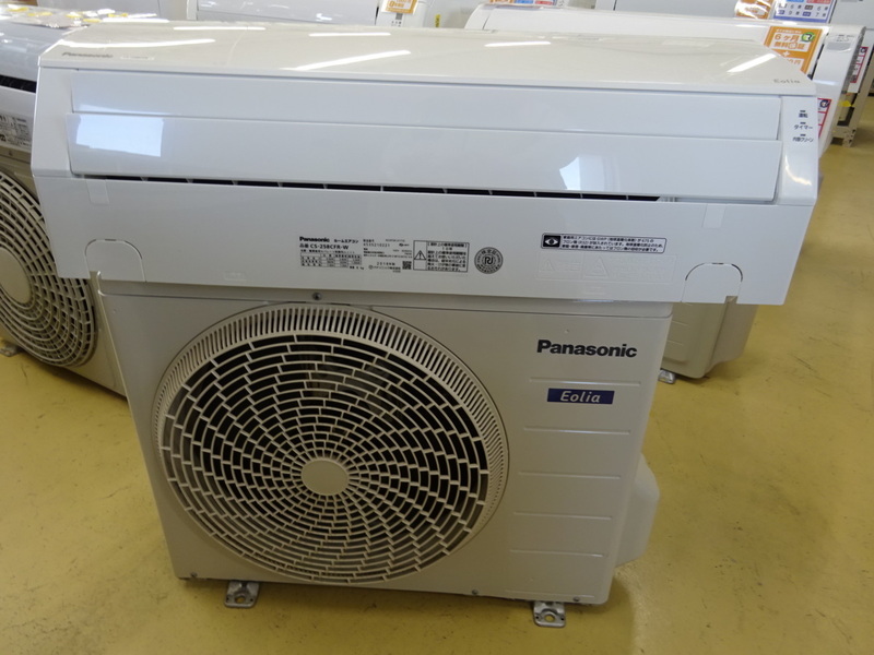 R960　Panasonic　エアコン　Panasonic　2.5k　100V　CS-258CFR-W　2018年　エアコン　暖房　冷房　　宇都宮　リサイクル