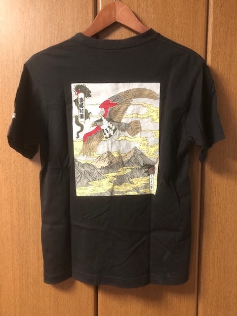 【 NIKE + TENMYOUYA HISASHI 】 ナイキ 半袖 Tシャツ コラボ ヴィンテージ 古着　コレクション　S　天明屋尚　限定