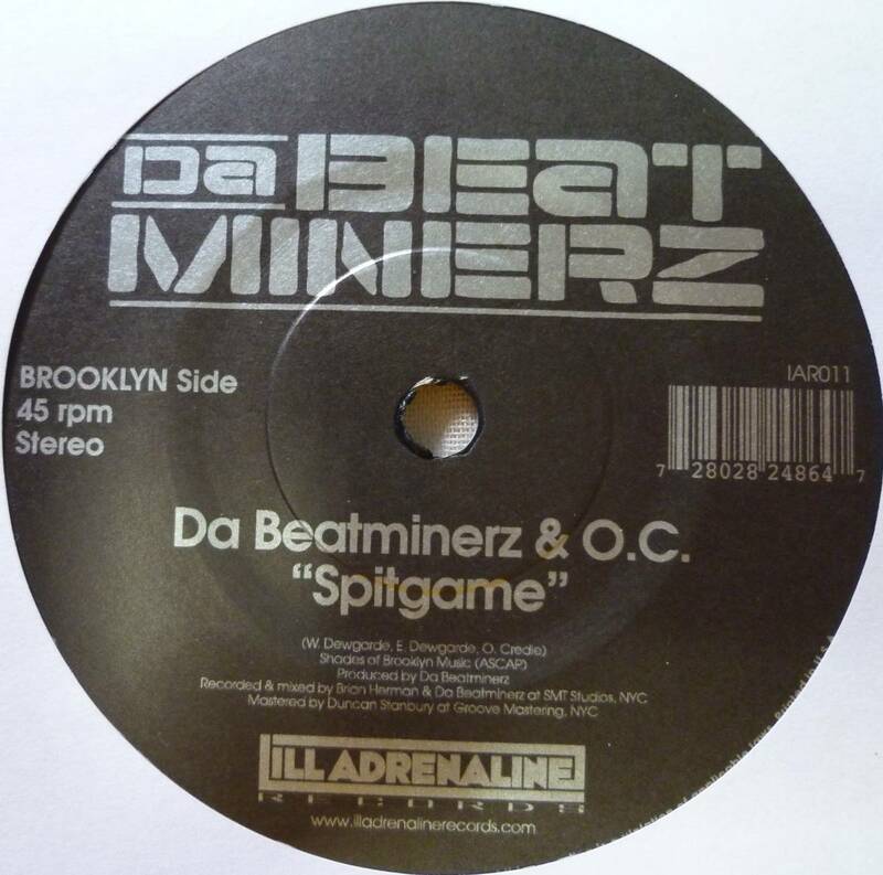Da Beatminerz & O.C. / Spitgame　B-1 & Large Professor / Hands Of Time (7')