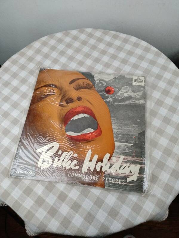 中古品　LPレコード Billie Holiday COMMODORE RECORDS 奇妙な果実