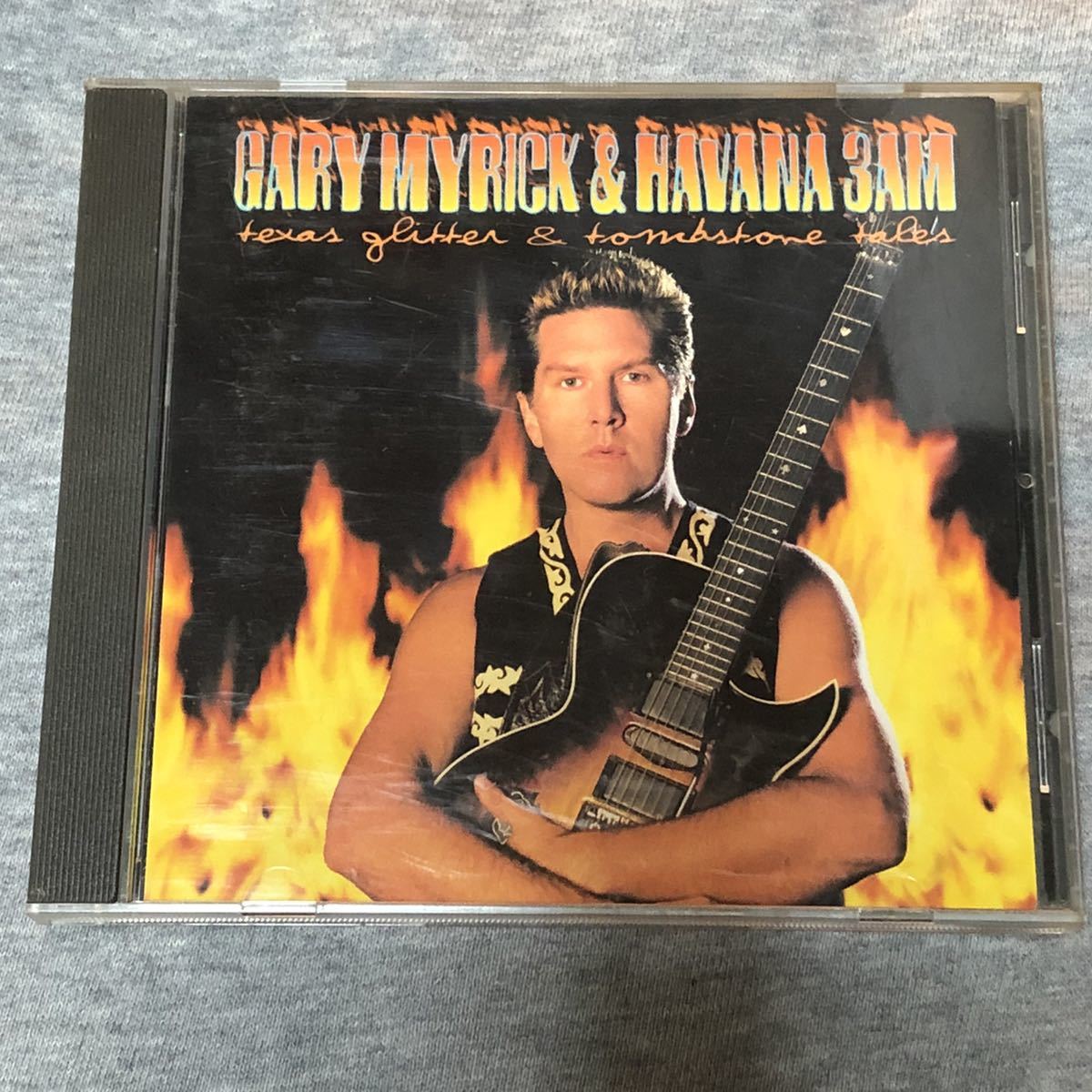 激レア！GARY MYRICK & HAVANA 3AM 「texas glitter & tombstone tales」ロカビリーパンク