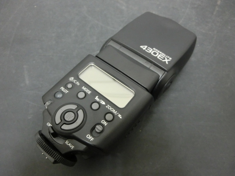 中古品 Canon キャノン SPEEDLITE 430EX スピードライトEX ストロボ カメラ