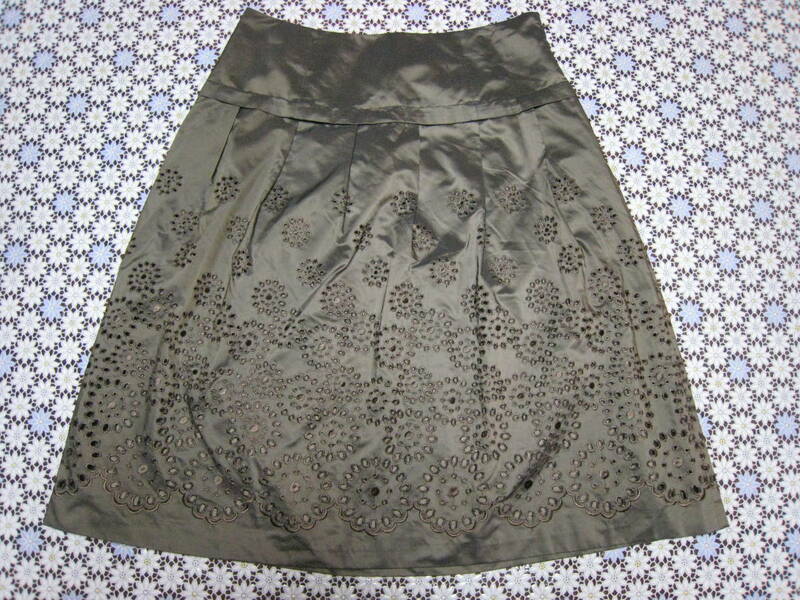 ランバン　ＬＡＮＶＩＮ　大きめサイズ　素敵なスカート　４０　美品