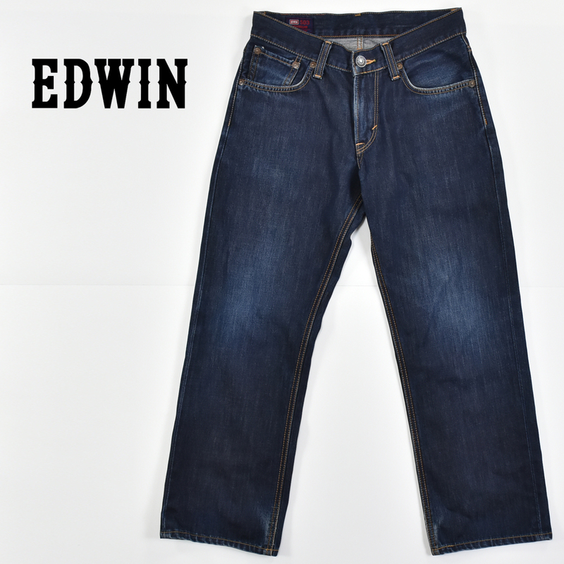 EDWIN エドウィン ★ 503Z PREMIUM 日本製 レギュラー ストレート デニム ジーンズ パンツ インディゴ メンズ 29