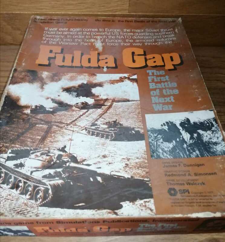 Fulda Gap 米ソ激突フルダ峡谷　ウォーゲーム レアボードゲーム