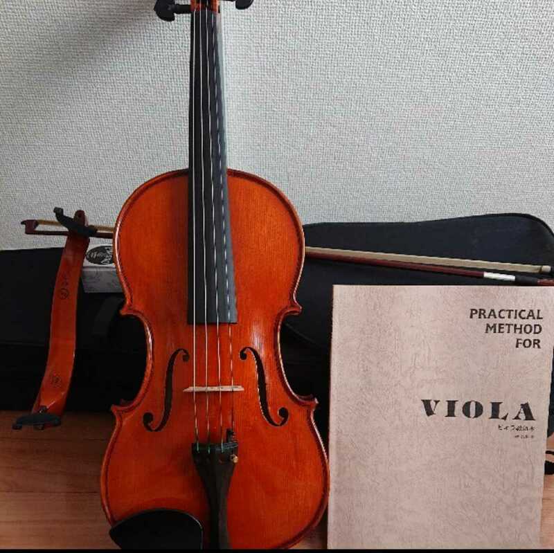 ヴィオラ セット Gliga Gama1 グリガ / 弦楽器 教則本 松ヤニ 松脂 弓 Viola