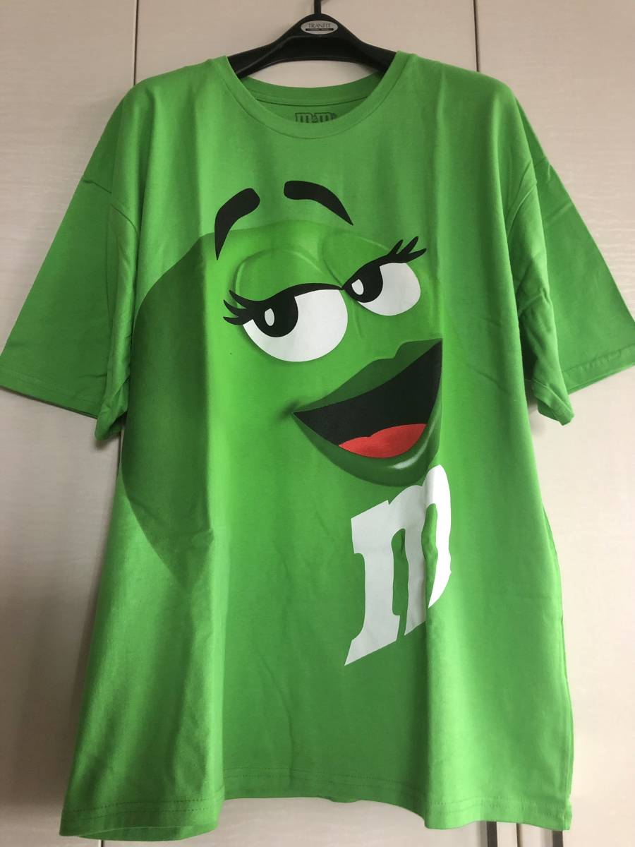 ■ ② M&M's Tシャツ アメリカサイズXL 綿100％　身幅60㎝　丈76㎝　エムアンドエムズ　未着用　コットン　大きめサイズ